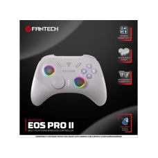 FANTECH Joypad wireless WGP15V2 EOS PRO II multiplatform RGB sivi