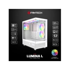 FANTECH Kućište Gaming CG86 Lumina L belo FANTECH Kućište Gaming CG86 Lumina L belo