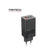 FANTECH Kućni punjač CWG301 2xPD + QC 65W crni