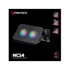 FANTECH Laptop Cooler NC14 RGB crni