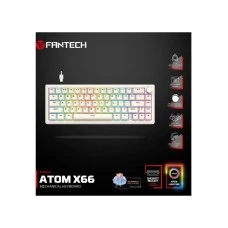 FANTECH MK614 Atom x66 (ice apricot switch) mehanička gejmerska tastatura bež
