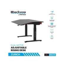 FANTECH Sto Gaming DW314 ZURICH podesivi Ergonomski Magnetic Desk crni FANTECH Sto Gaming DW314 ZURICH podesivi Ergonomski Magnetic Desk crni