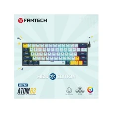 FANTECH Tastatura Mehanička Gaming MK874 RGB Atom 63 SkyBlue (Blue switch)