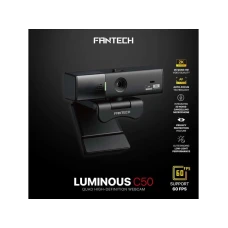 FANTECH Web kamera C50 Luminous crna