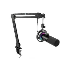 FIFINE T658 USB RGB dinamički mikrofon sa stalkom, crni FIFINE T658 USB RGB dinamički mikrofon sa stalkom, crni