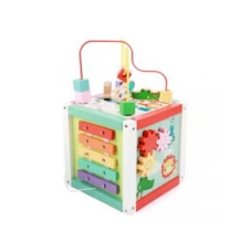 FISHER PRICE Drvena Activity Kocka 5U1 72026A FISHER PRICE Drvena Activity Kocka 5U1 72026A
