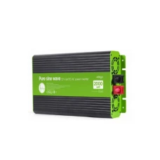 GEMBIRD EG-PWC-PS2000-01 12V Cist sinusni inverter DC/AC 2000W + USB port, 4,65KG