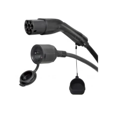 GEMBIRD EV-T2MACF-3.7KW-0.5M Gembird Adapter kabl Tip 2 (muški) na Šuko (ženski), 3,7 kW, 0,5 m