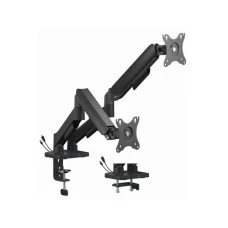 GEMBIRD MA-DA2U-01 Podesivi stoni nosač za 2 monitora sa USB portovima