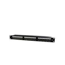 GEMBIRD NPP-C524-002 Cat.5E 24 port shielded patch panel, 19 1U