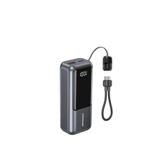 GEMBIRD PB10-PD20-LCD-02 20W Kompaktna baterija za brzo punjenje sa LCD ekranom, 10000 mAh