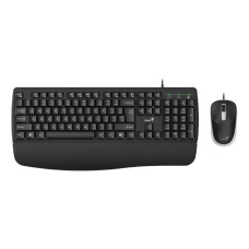 GENIUS KM-123 USB US crna tastatura+ USB crni miš