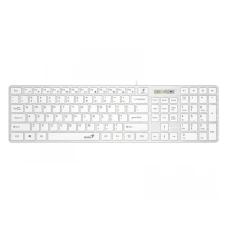 GENIUS SlimStar 126 USB US bela tastatura GENIUS SlimStar 126 USB US bela tastatura