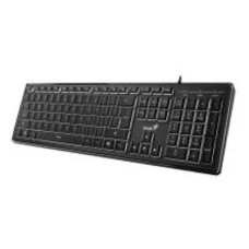 GENIUS SlimStar 820 USB US crna žična tastatura GENIUS SlimStar 820 USB US crna žična tastatura