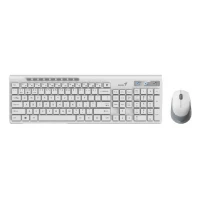 GENIUS SlimStar 8230 Wireless USB YU bela tastatura+ miš GENIUS SlimStar 8230 Wireless USB YU bela tastatura+ miš