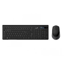 GENIUS SlimStar 8230 Wireless USB YU crna tastatura+ miš GENIUS SlimStar 8230 Wireless USB YU crna tastatura+ miš