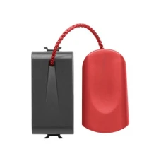 GEWISS GW12136 - Unipolarni taster - NA 16A - sa sponom - 250V AC - 1 modul - Satin Black - ChoruSmart