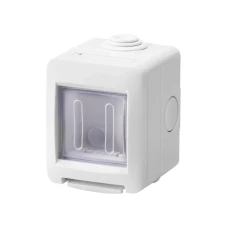 GEWISS GW16512 Samonosivi prazan kontejner - vodonepropusni IP55 2 GANG - RAL 7035 GREI - Chorusmart