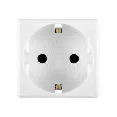 GEWISS GW20265 Nemački standard utičnica 250V AC - 2P+E 16A - 2 M - SISTEM BEO