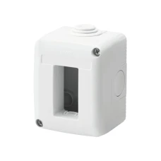 GEWISS GW27001 zaštićeno kućište za sistemske uređaje - 1 GANG - RAL 7035 GREI - IP40