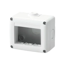 GEWISS GW27003 zaštićeno kućište za sistemske uređaje - 3 GANG - RAL 7035 GREI - IP40