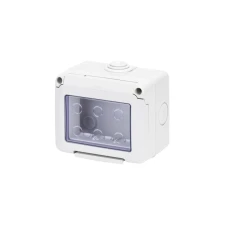 GEWISS GW27043 vodonepropusno kućište za sistemske uređaje - 3 banda - siva ral 7035 - ip55