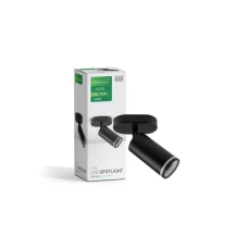 GREENTECH LED spot svetiljka 1x GU10 crna (NYXA-1)