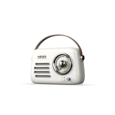 HAEGER HERB-BLU.003A Retro Bluetooth FM radio bež