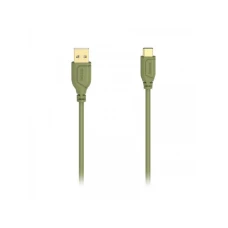 HAMA USB-C kabl,fleksibilan,bakar,pozlata,0.75m, zeleni 200637