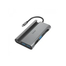 HAMA USB-C Stanica 3xUSB-A3.1,HDMI™,VGA,LAN,USB-C (PD)  200102