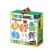 HEADU Montesori taktilna igra Životinje HEADU Montesori taktilna igra Životinje