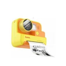 Hoco Dečija kamera sa štampačem, 2 inča IPS LCD, 720p, microSD – DV200 Yellow Hoco Dečija kamera sa štampačem, 2 inča IPS LCD, 720p, microSD – DV200 Yellow