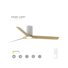 HOME LIGHT FC102 Aspen Plafonski ventilator bela/drvo