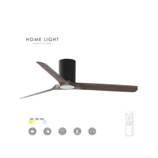HOME LIGHT FC102 Aspen Plafonski ventilator crna/drvo