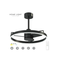 HOME LIGHT FD210 Breeze Plafonski ventilator crni