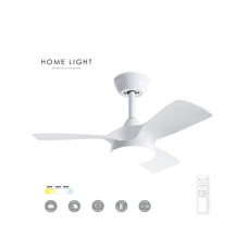 HOME LIGHT FD220 Bryce Plafonski ventilator beli