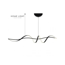 HOME LIGHT Solea 12 LED luster crni