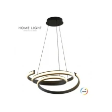 HOME LIGHT Solea 135 LED luster crni