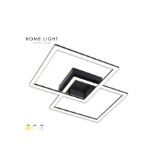 HOME LIGHT Solea 156 CCT LED plafonjera crna