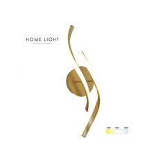 HOME LIGHT Solea 162 CCT LED zidna lampa zlatna