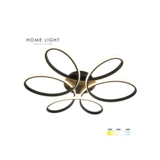HOME LIGHT Solea 164 CCT LED plafonjera crna