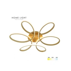 HOME LIGHT Solea 164 CCT LED plafonjera zlatna