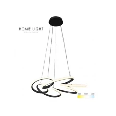 HOME LIGHT Solea 165 LED luster crni