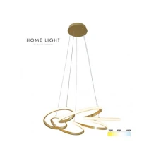 HOME LIGHT Solea 165 LED luster zlatni
