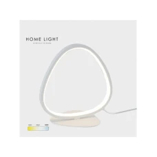 HOME LIGHT Solea 22 LED stona lampa bela