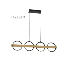 HOME LIGHT SOLEA 3 LUSTER 36W 3000/4000/6000K CRNA/DRVO