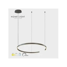 HOME LIGHT Solea 44 LED visilica siva