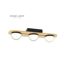 HOME LIGHT SOLEA 5 LUSTER 21W 3000/4000/6000K CRNA/DRVO