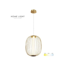 HOME LIGHT Solea 67 CCT LED visilica zlatna