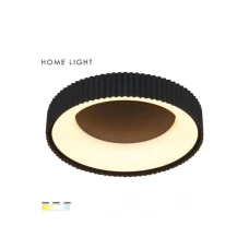 HOME LIGHT Solea 71 CCT LED plafonjera crna